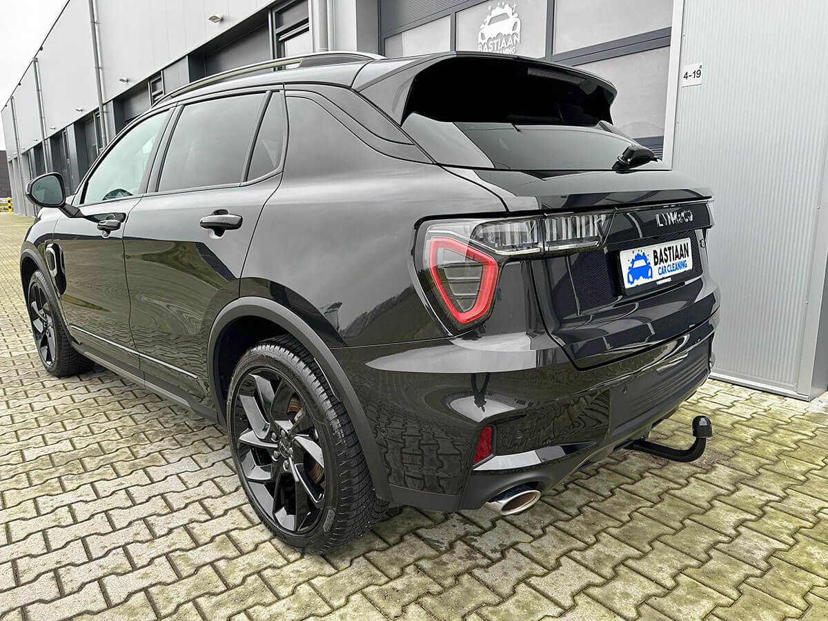 Lynk & Co, gepolijst, Gyeon Pure Evo glascoating